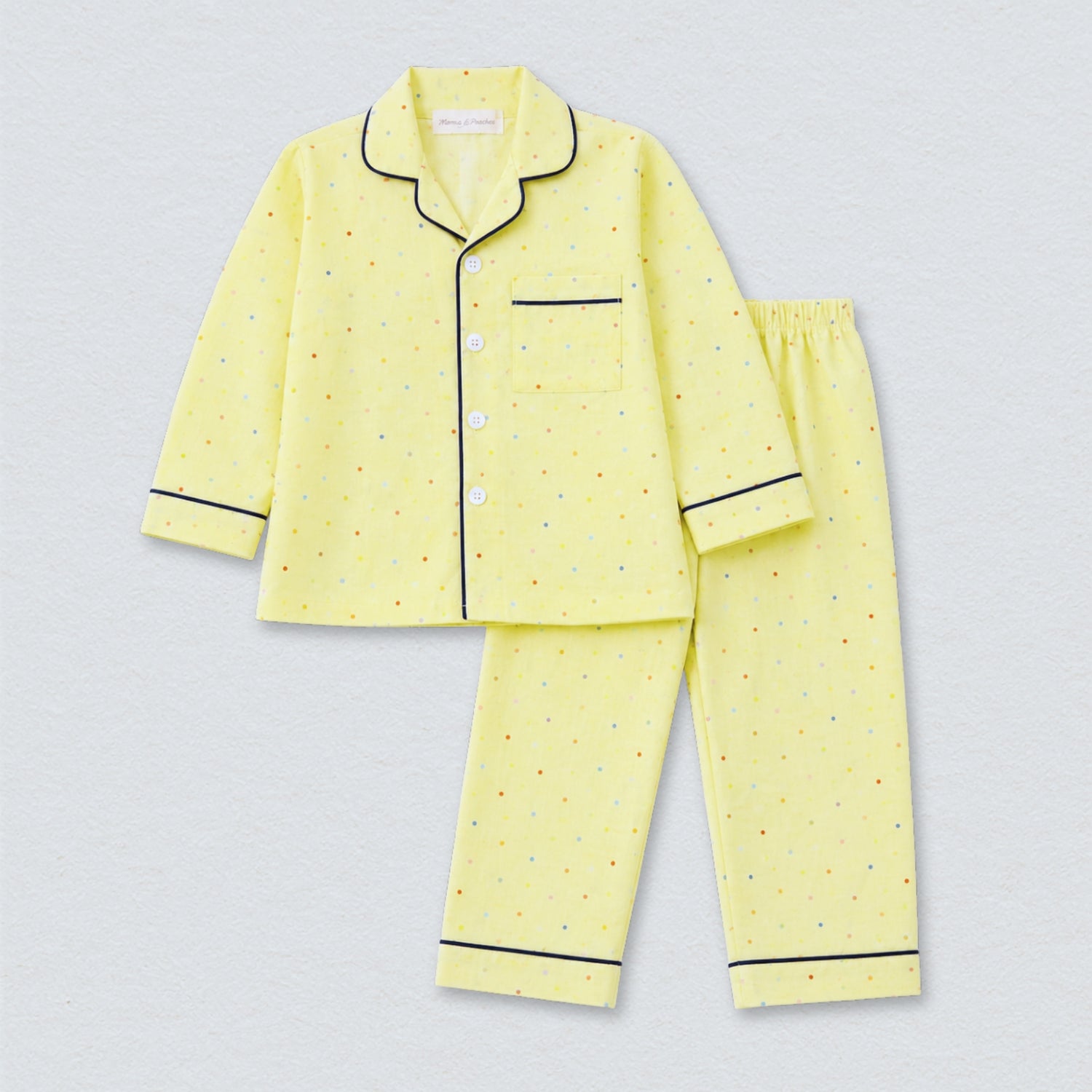 Polka Party Full Sleeves Night Suit