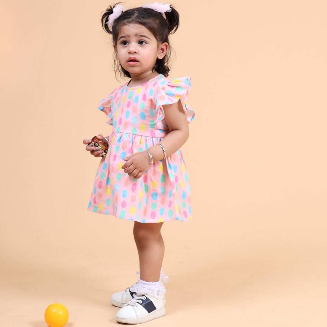 Polka Dot Muslin Dress