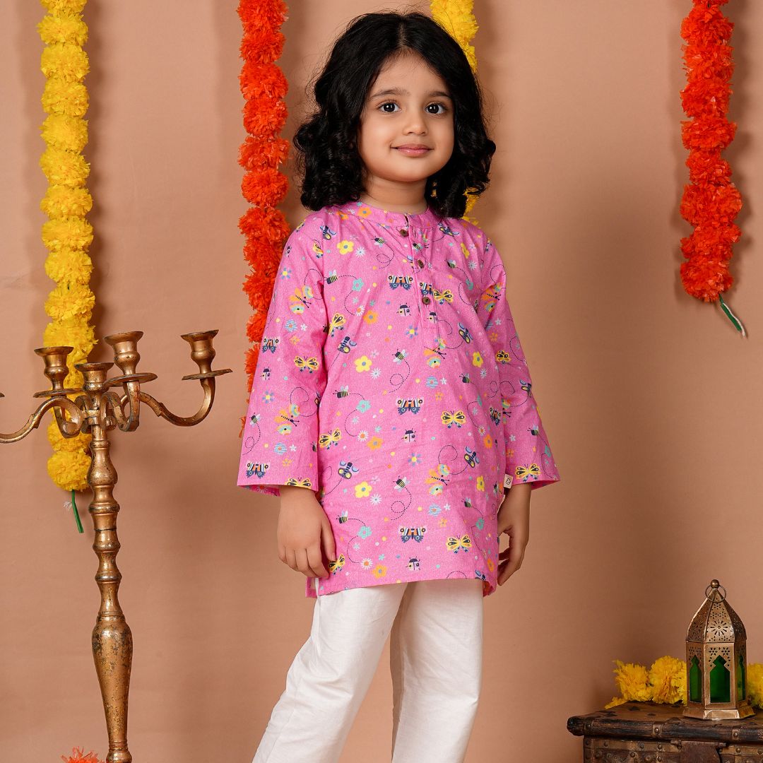 Butterfly Bloom Kurta Set