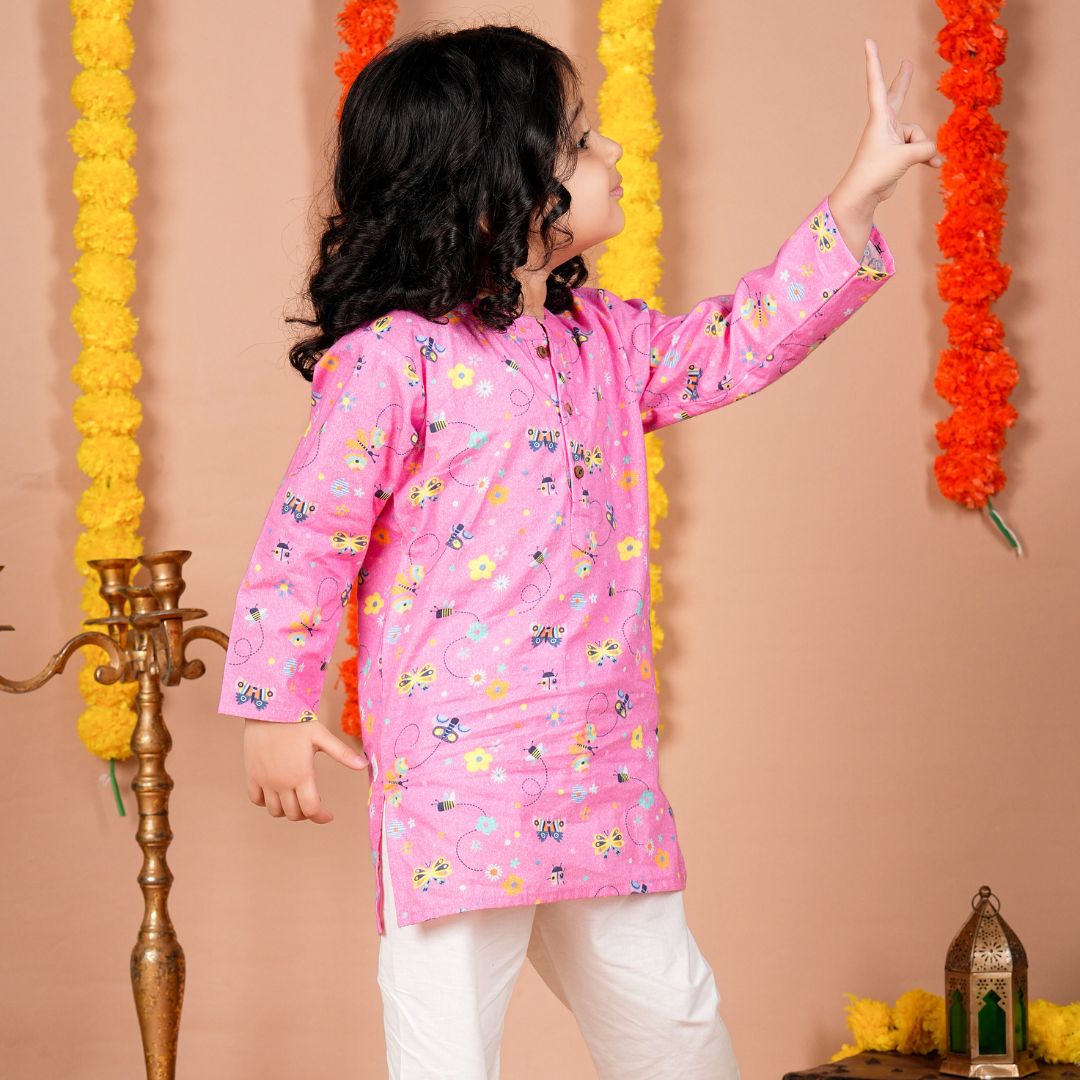 Butterfly Bloom Kurta Set