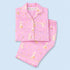 Playful Rabbits Full Sleeves Night Suit for women, featuring a cute rabbit print on a soft, comfortable fabric.