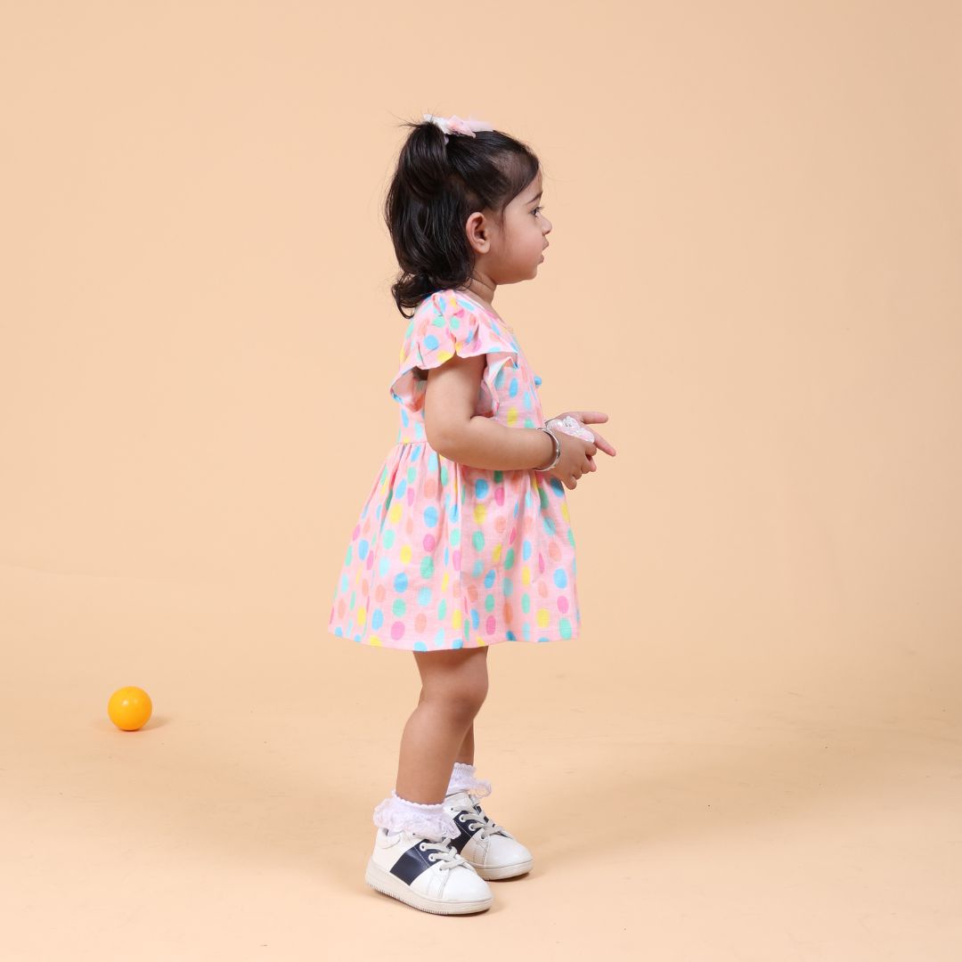 Polka Dot Muslin Dress