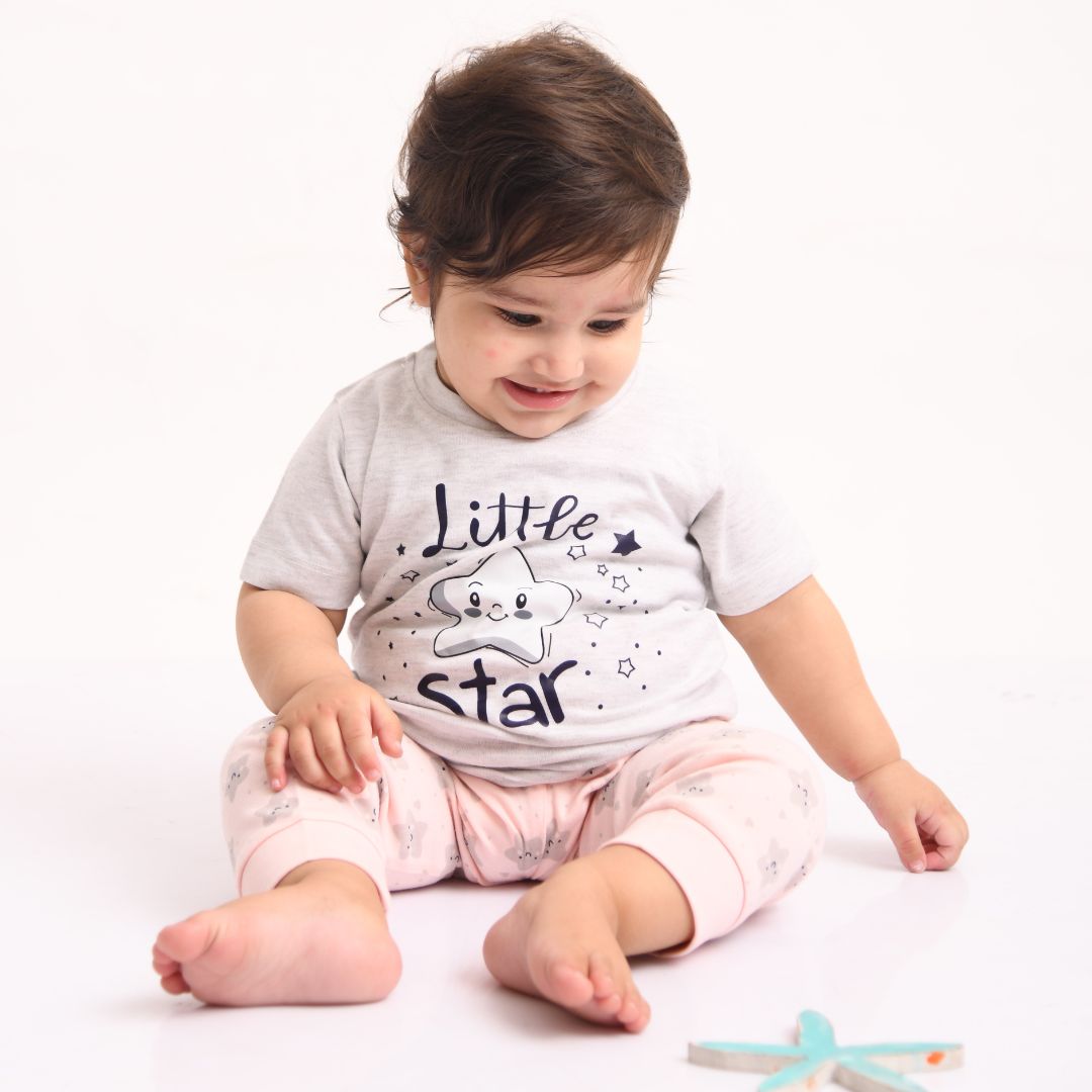 Little Star Cotton Pyjama Set