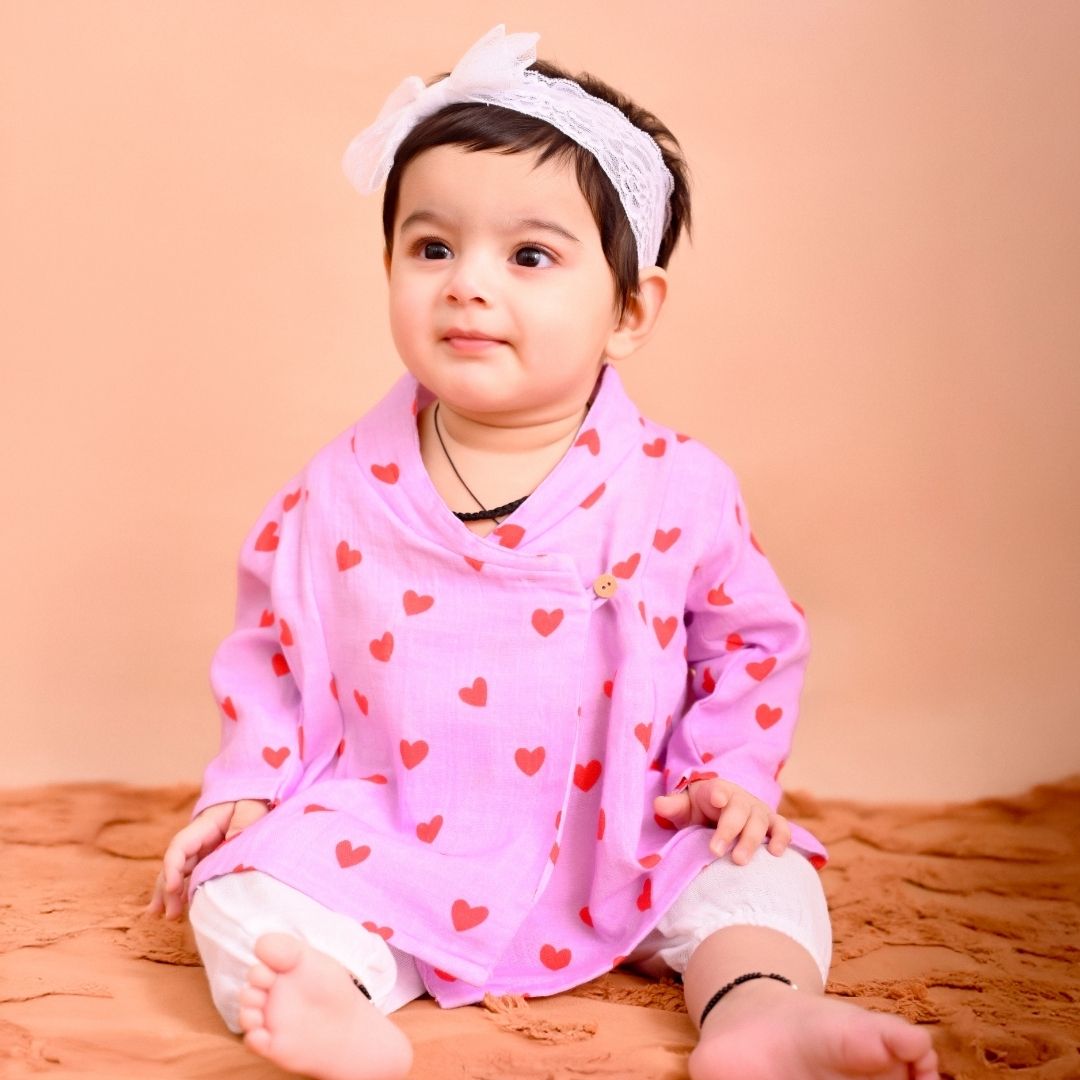 Love Muslin Angrakha Set
