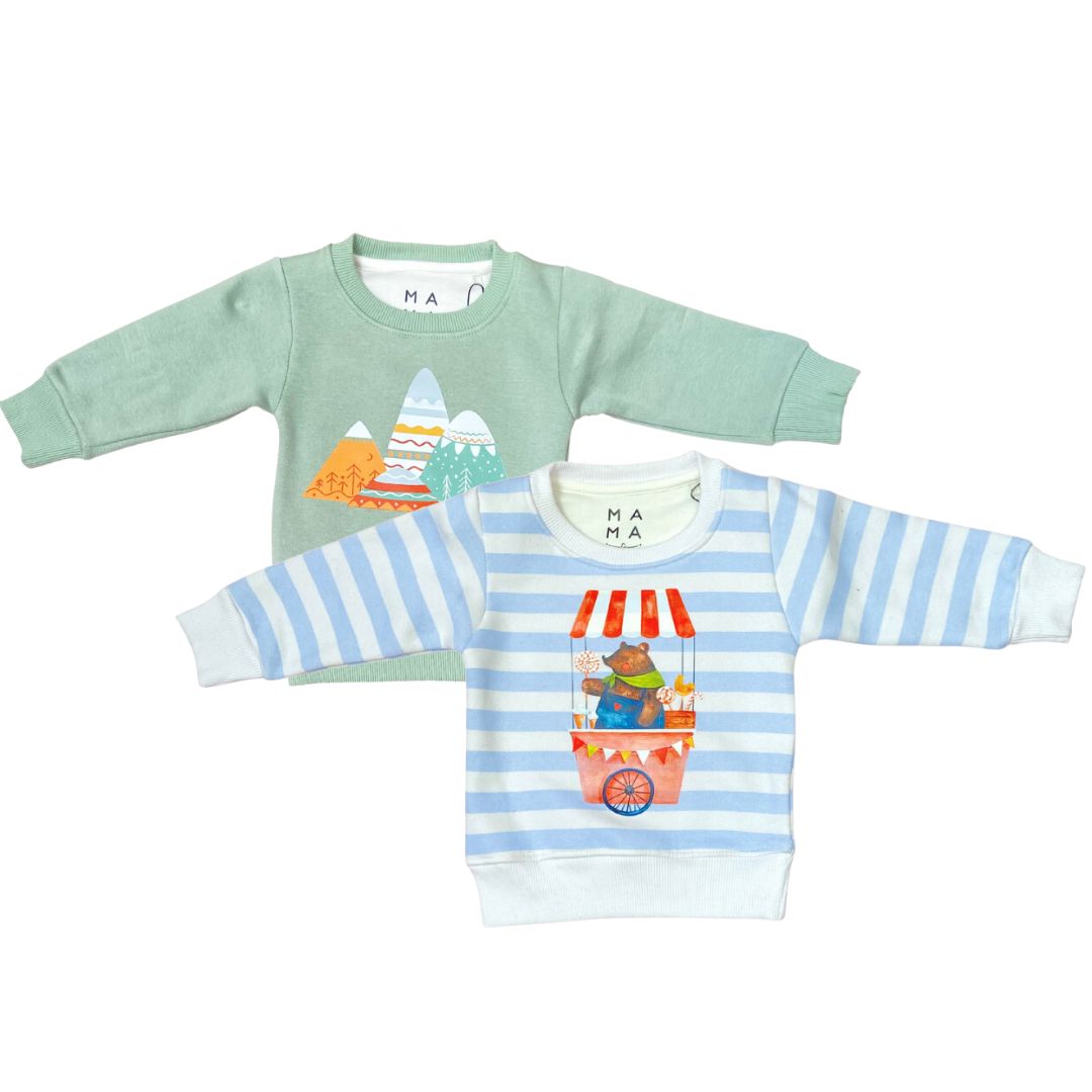 Winter Sweatshirt - Bundle of 2 - 2-3Y