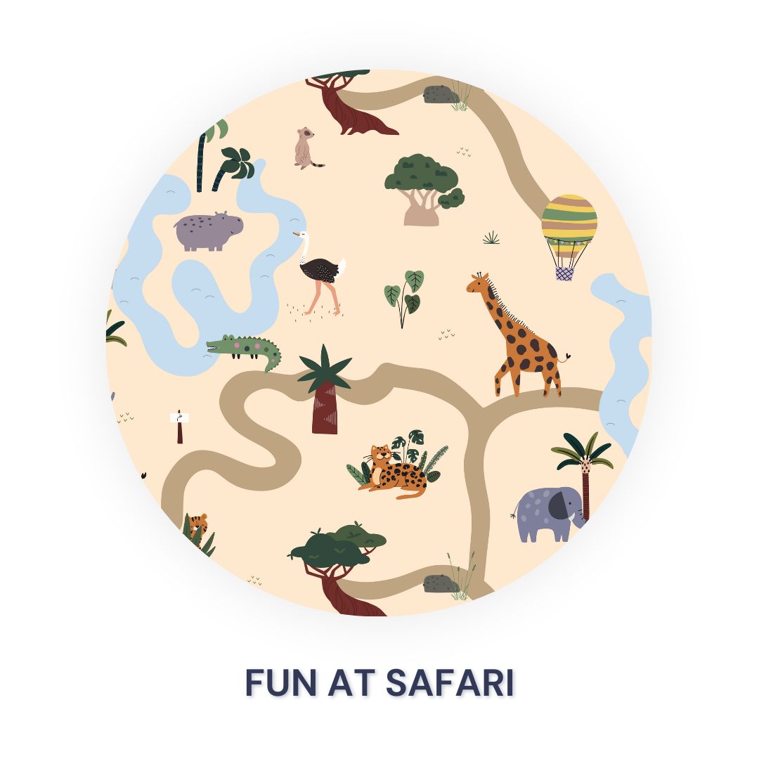 Fun at Safari Kurta Set