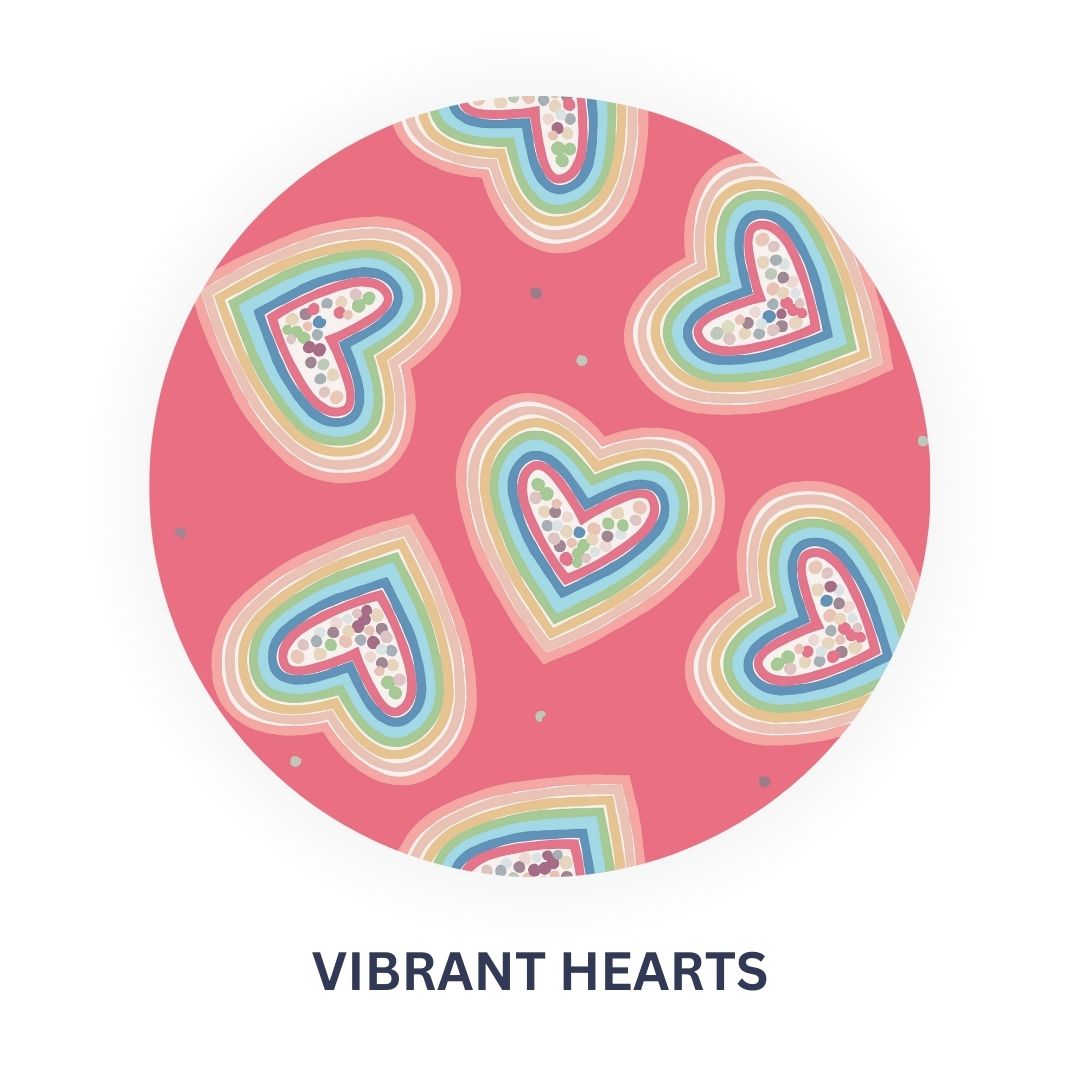 Vibrant Hearts Kurta Set