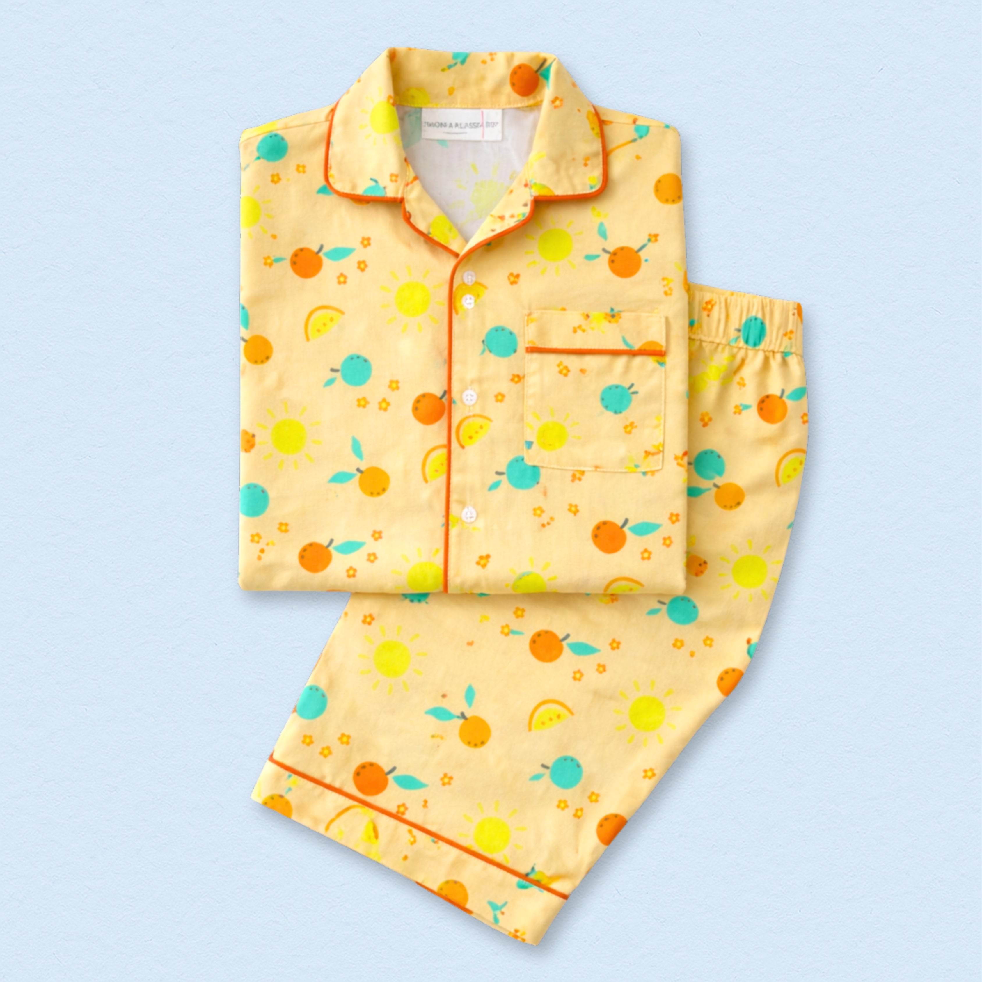 Summer Time Full Sleeves Night Suit