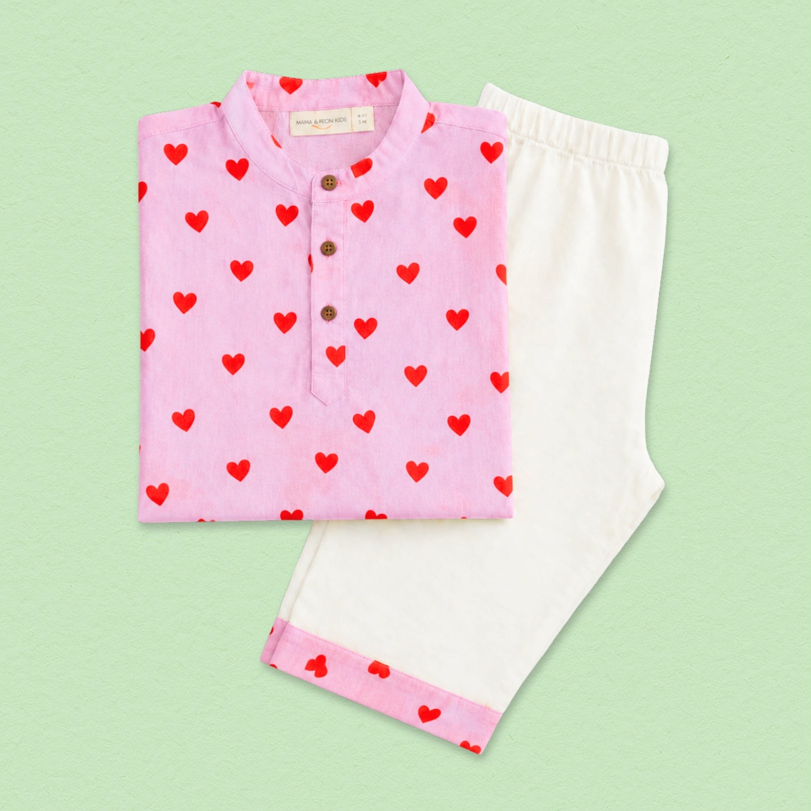Love Cotton Kurta Set