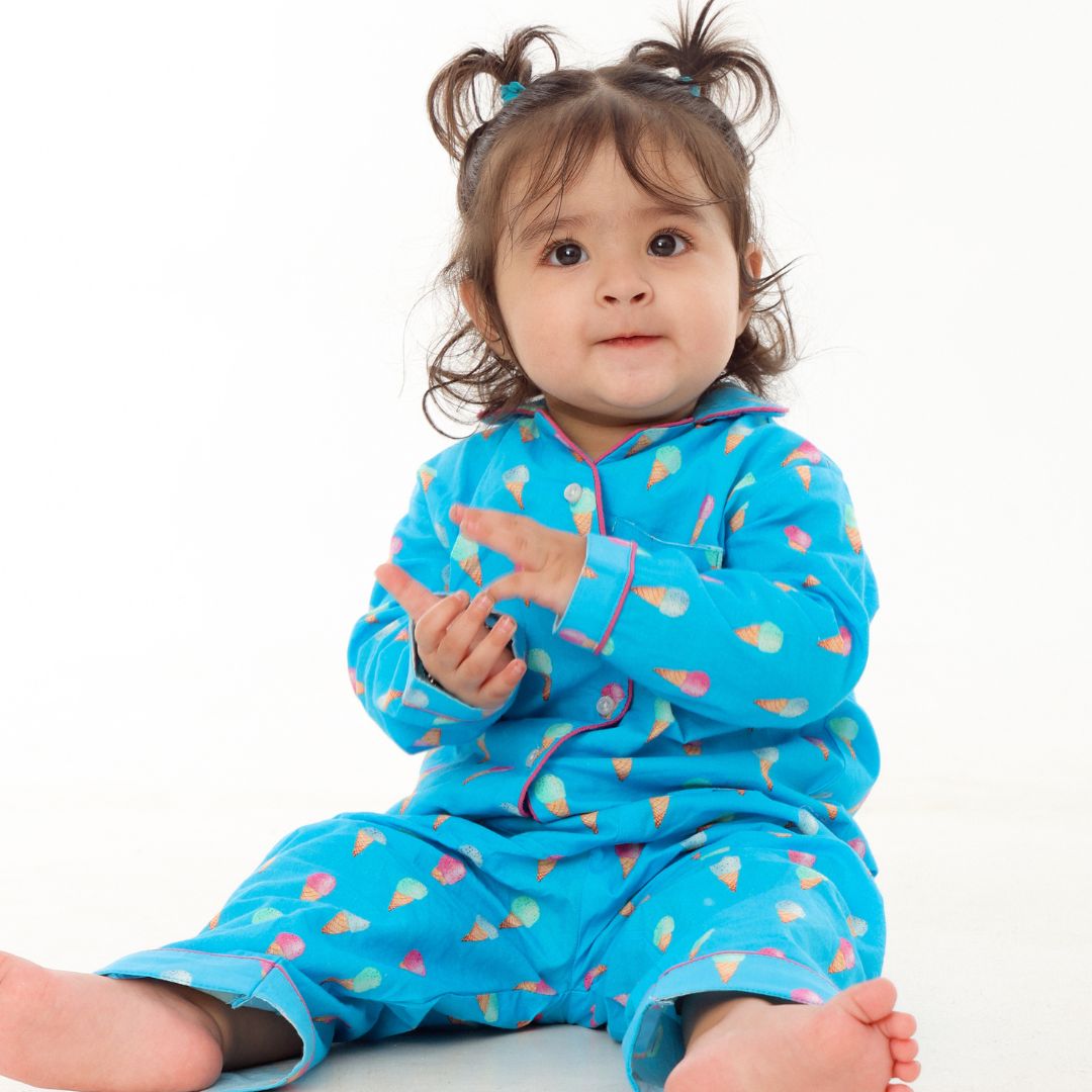 Ice cream Dreams Full Sleeves Night Suit