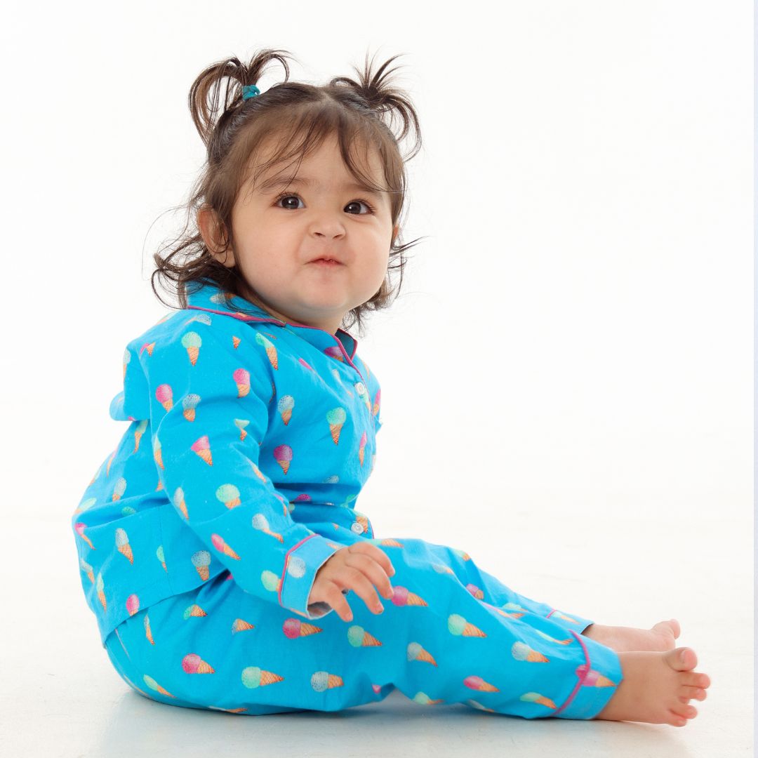 Ice cream Dreams Full Sleeves Night Suit