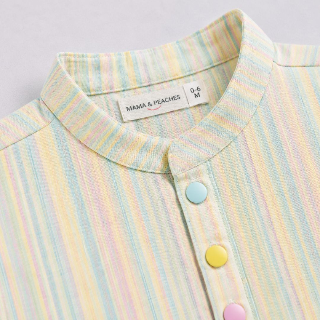 Pear Stripes Kurta Set
