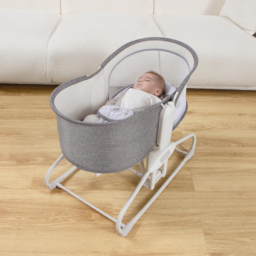 Mastela Bassinet 5in1 Swing &amp; Bassinet Grey Birth to 36 Months