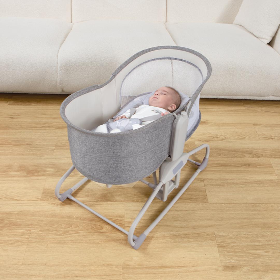 Mastela Bassinet 5in1 Swing &amp; Bassinet Lt. Grey Birth to 36 Months