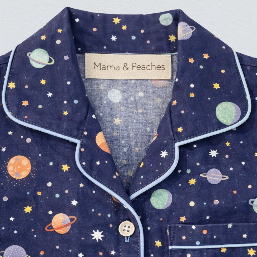 Space Full Sleeves Night Suit