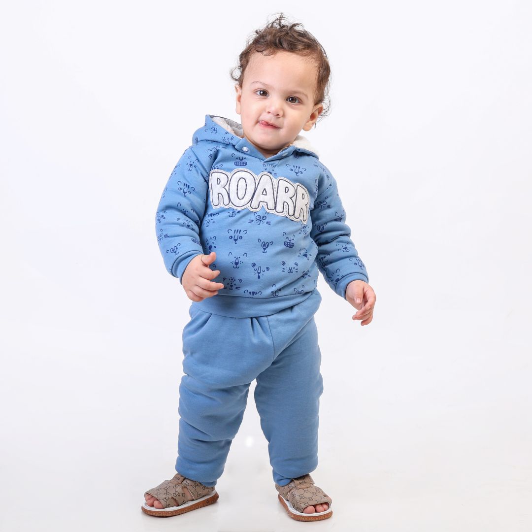 Roar Fleece Winter Co-Ord Set with Sherpa