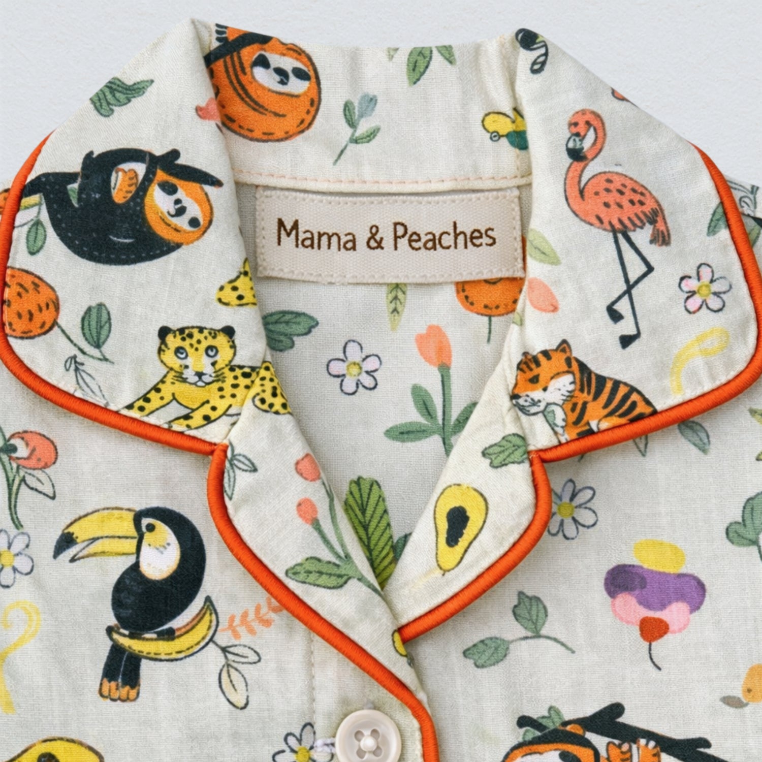 Jungle Animals Full Sleeves Night Suit