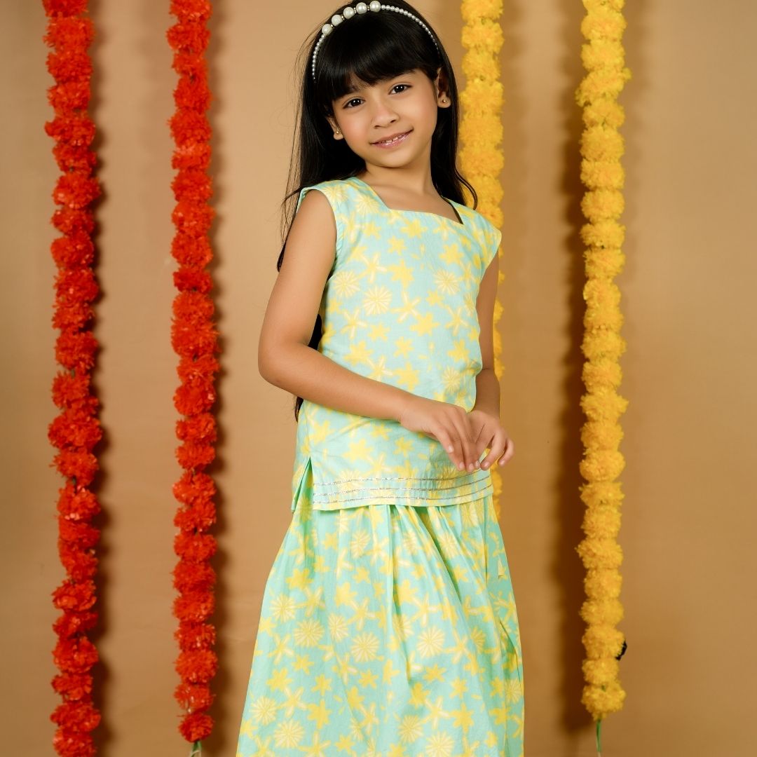 Summer Daisies Lehenga Set