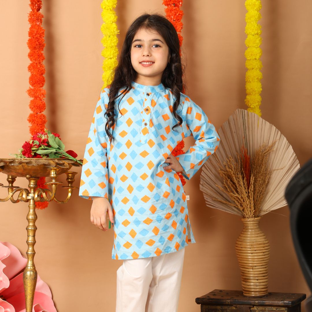 Diamonds Kurta Set
