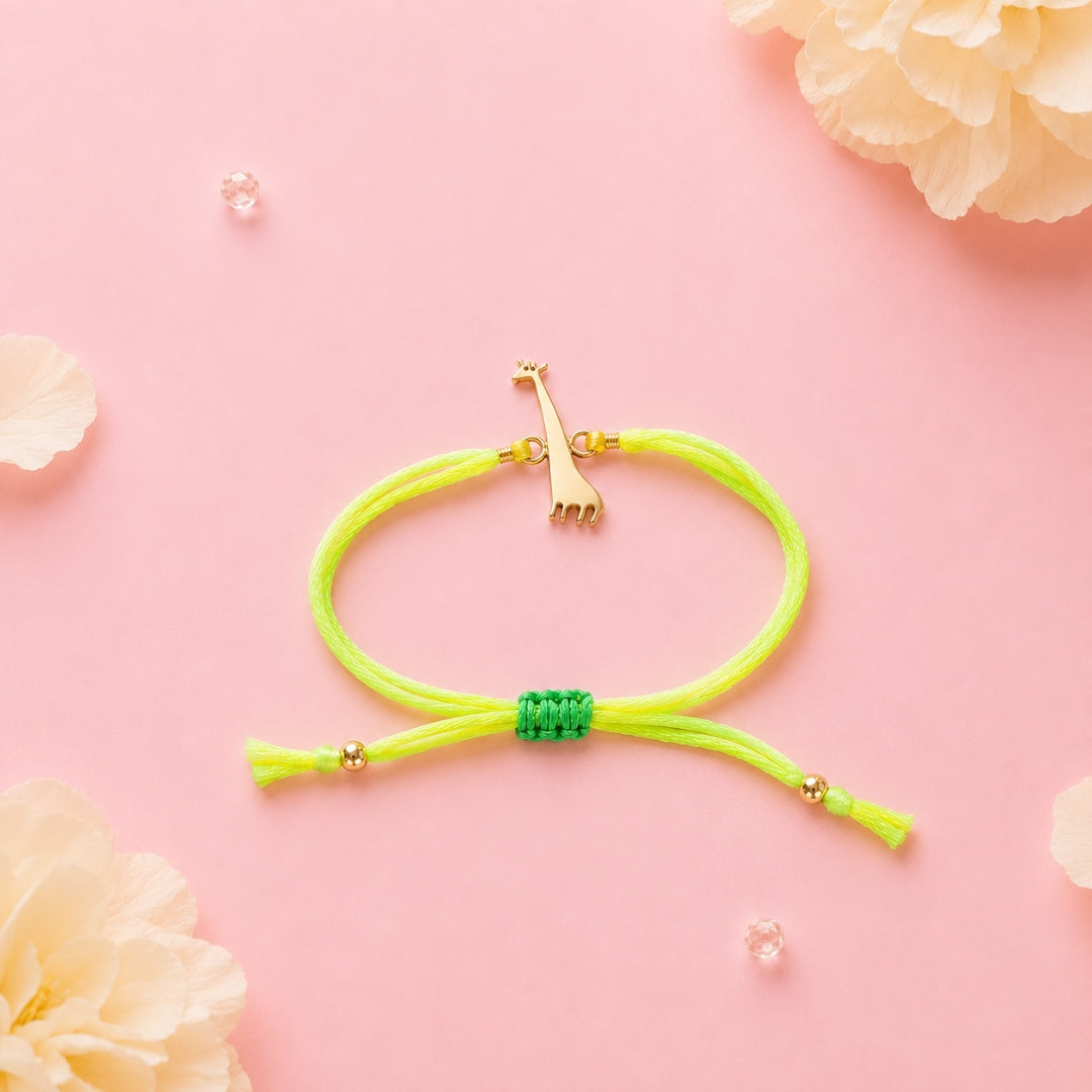 Giraffe Rakhi - Gold