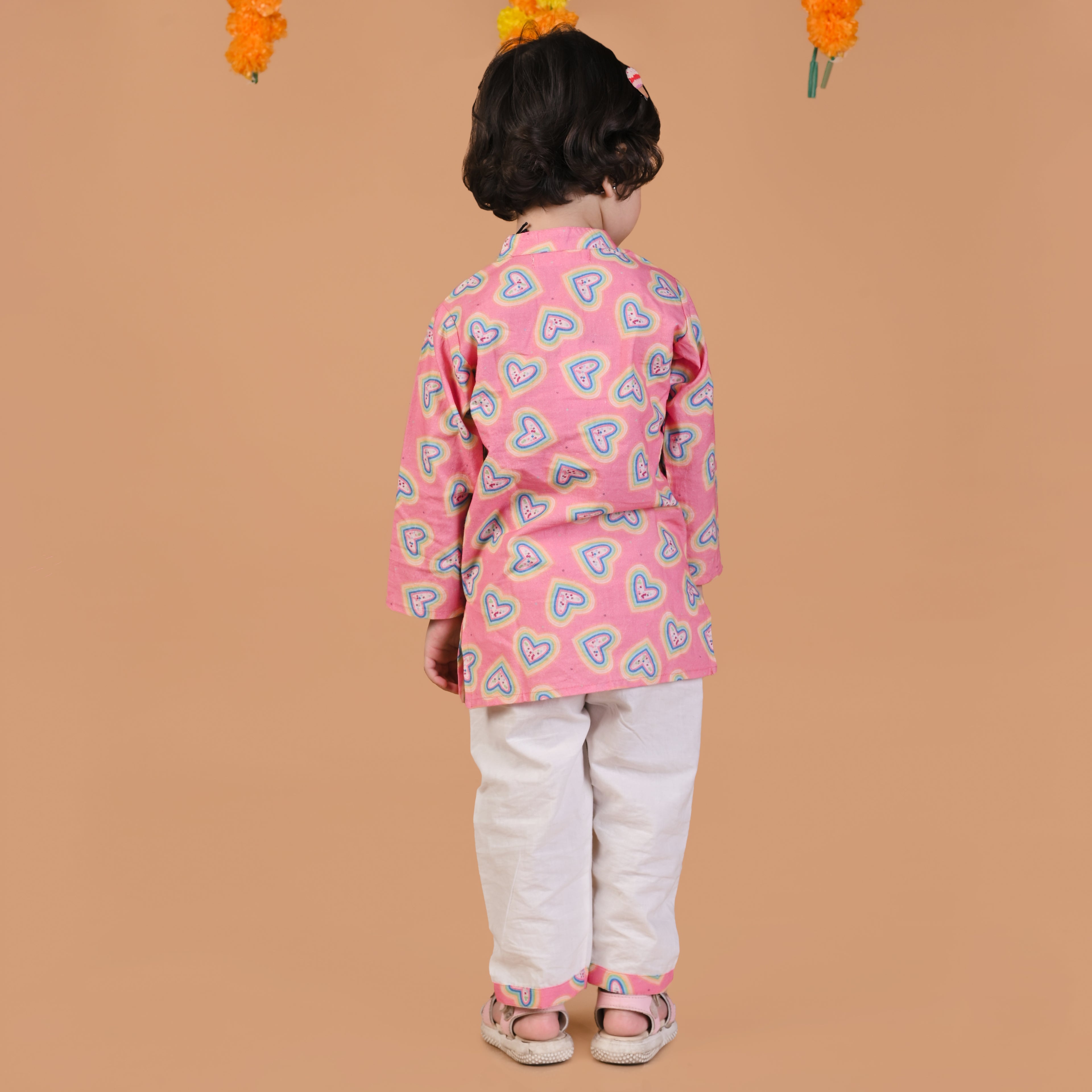 Vibrant Hearts Kurta Set