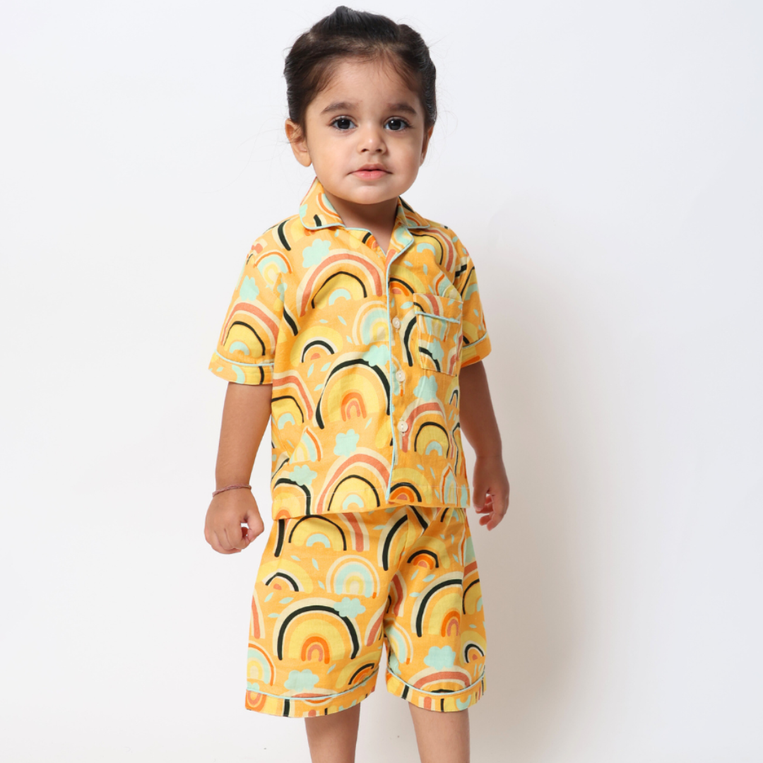 Dancing Rainbow Orange Co-ord Set