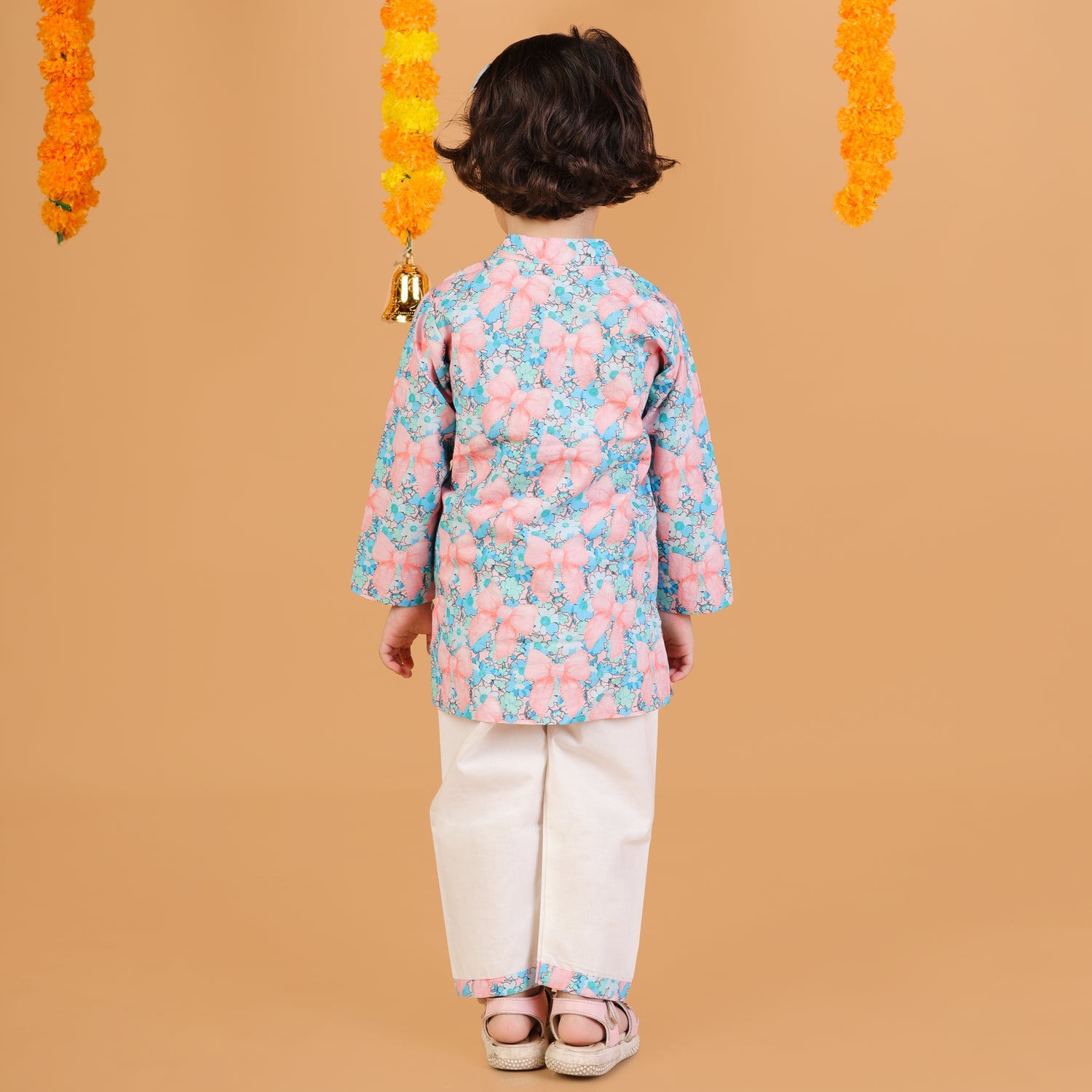 Floral Bows Kurta Set