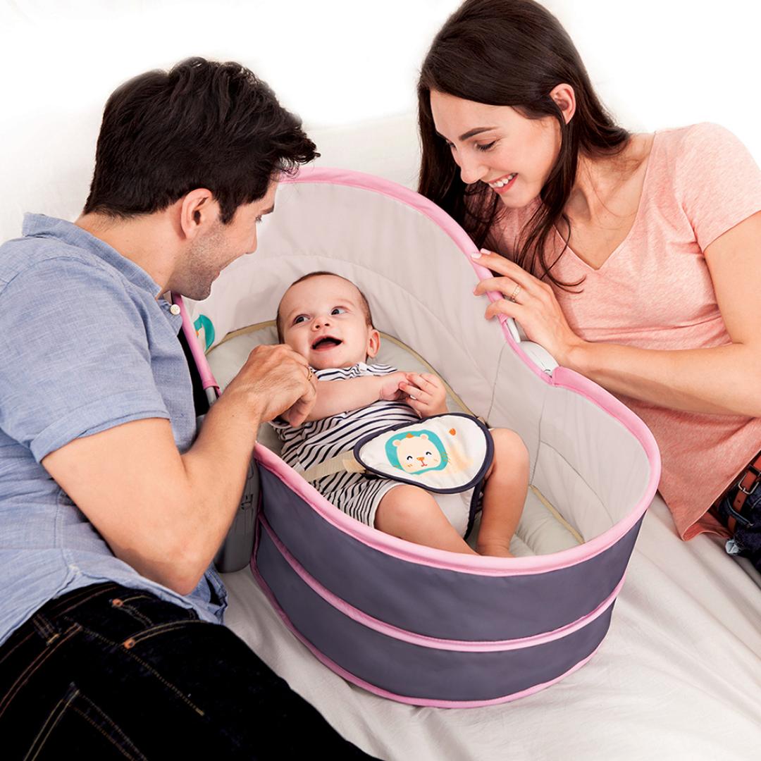 Mastela Rocker 5in1 Rocker &amp; Bassinet Pink Birth to 48 Months