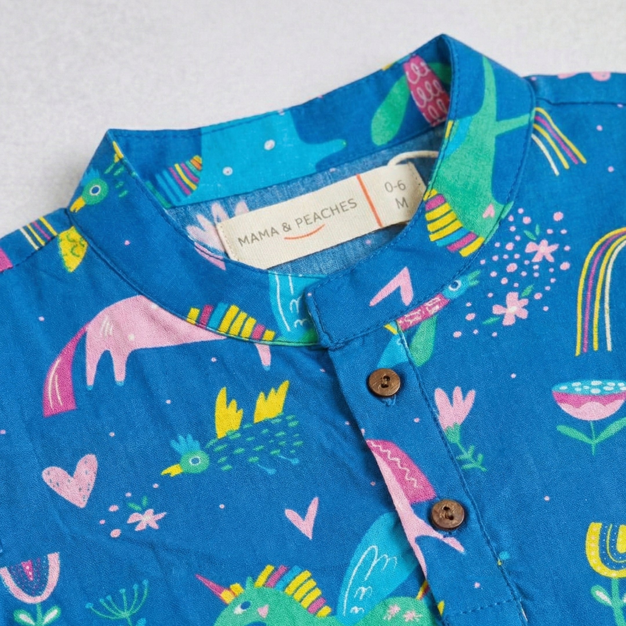 Mystical Unicorn Cotton Kurta Set