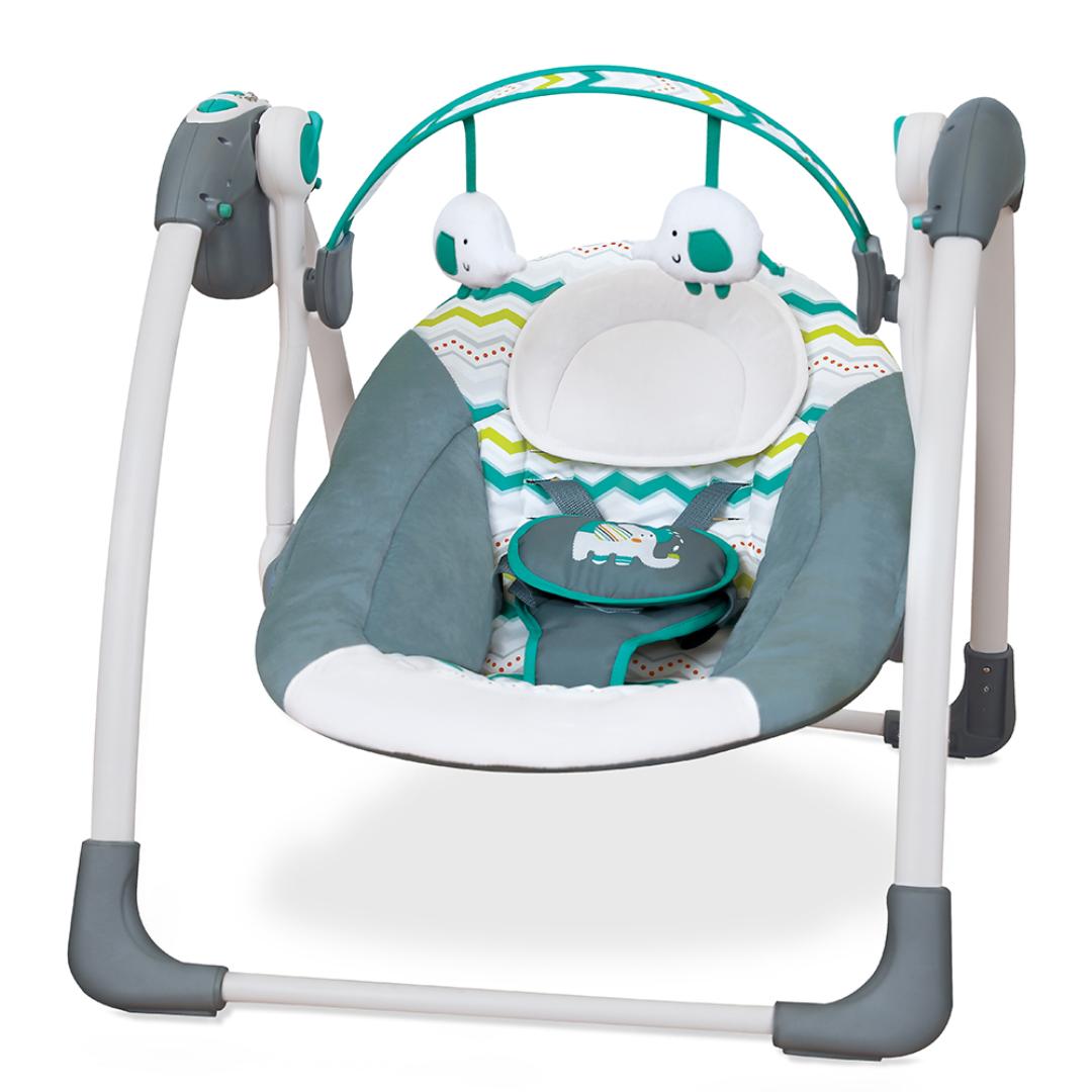 Mastela Swing Deluxe Portable Swing Teal 3 to 24 Months