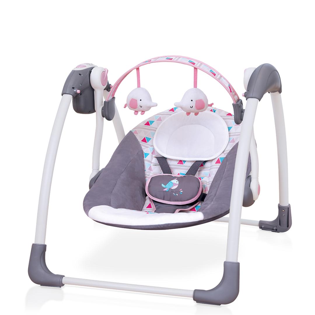 Mastela Swing Deluxe Portable Swing Pink 3 to 24 Months