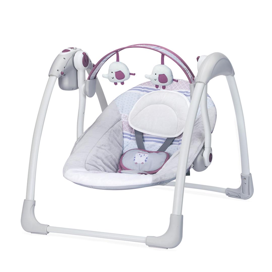 Mastela Swing Deluxe Portable Swing Grey 3 to 24 Months