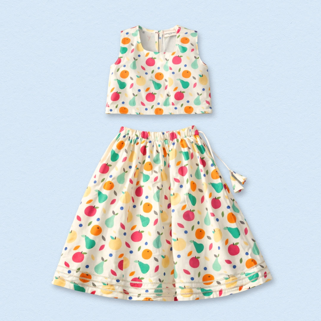 Tropical Fruits Lehenga Set