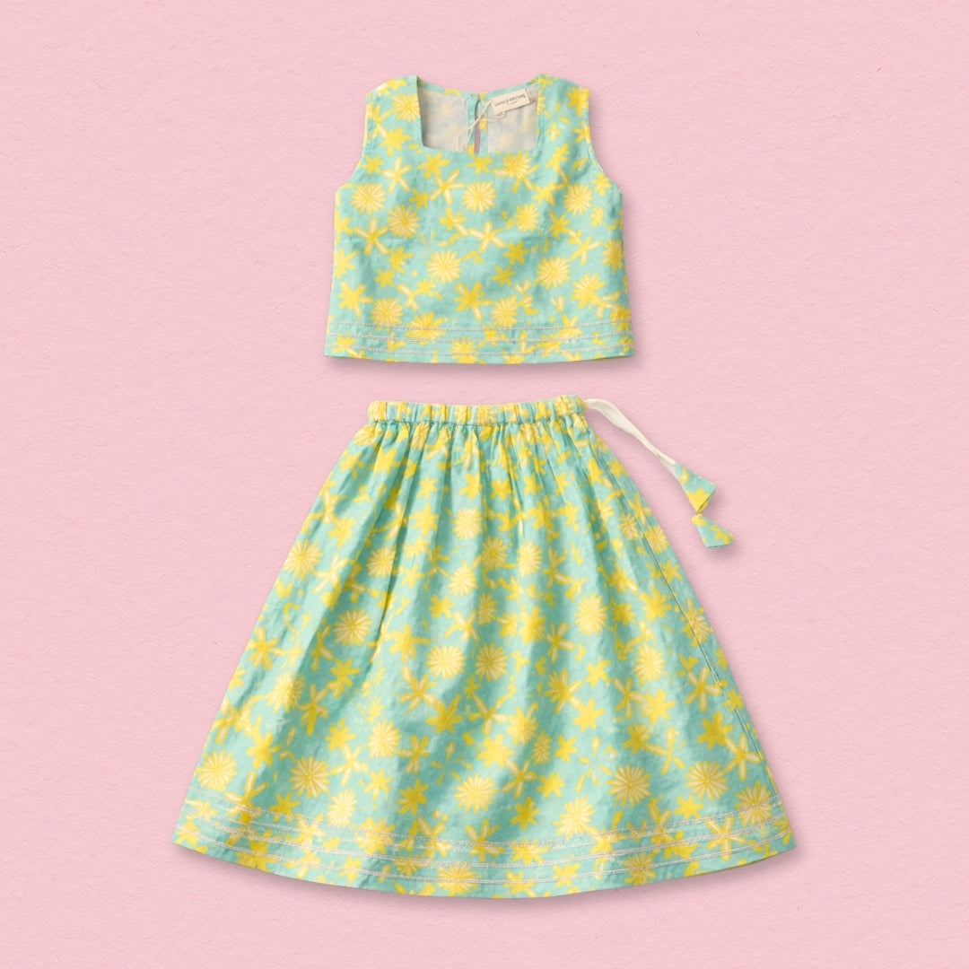Summer Daisies Lehenga Set