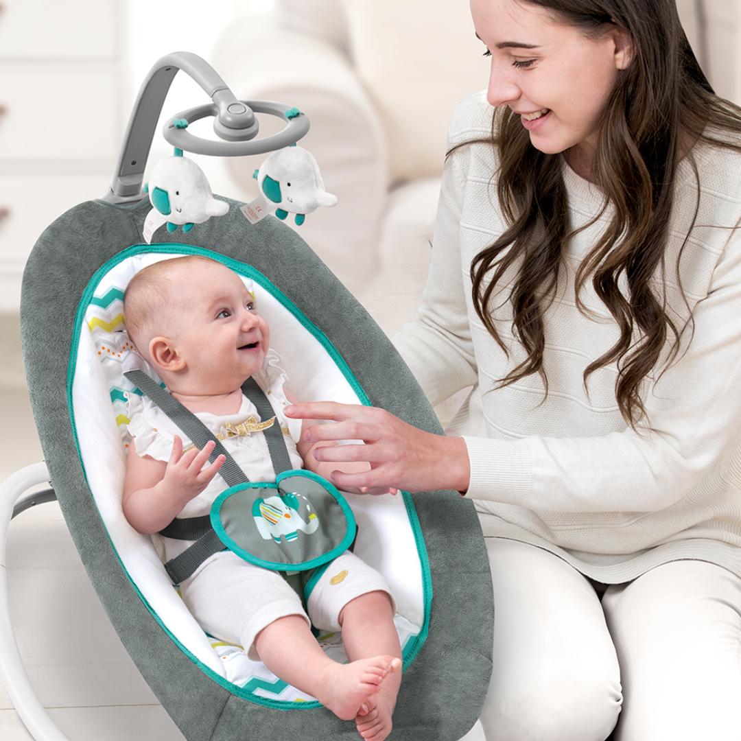 Mastela Rocker Fold Up Rocker Teal 3 to 12 Months