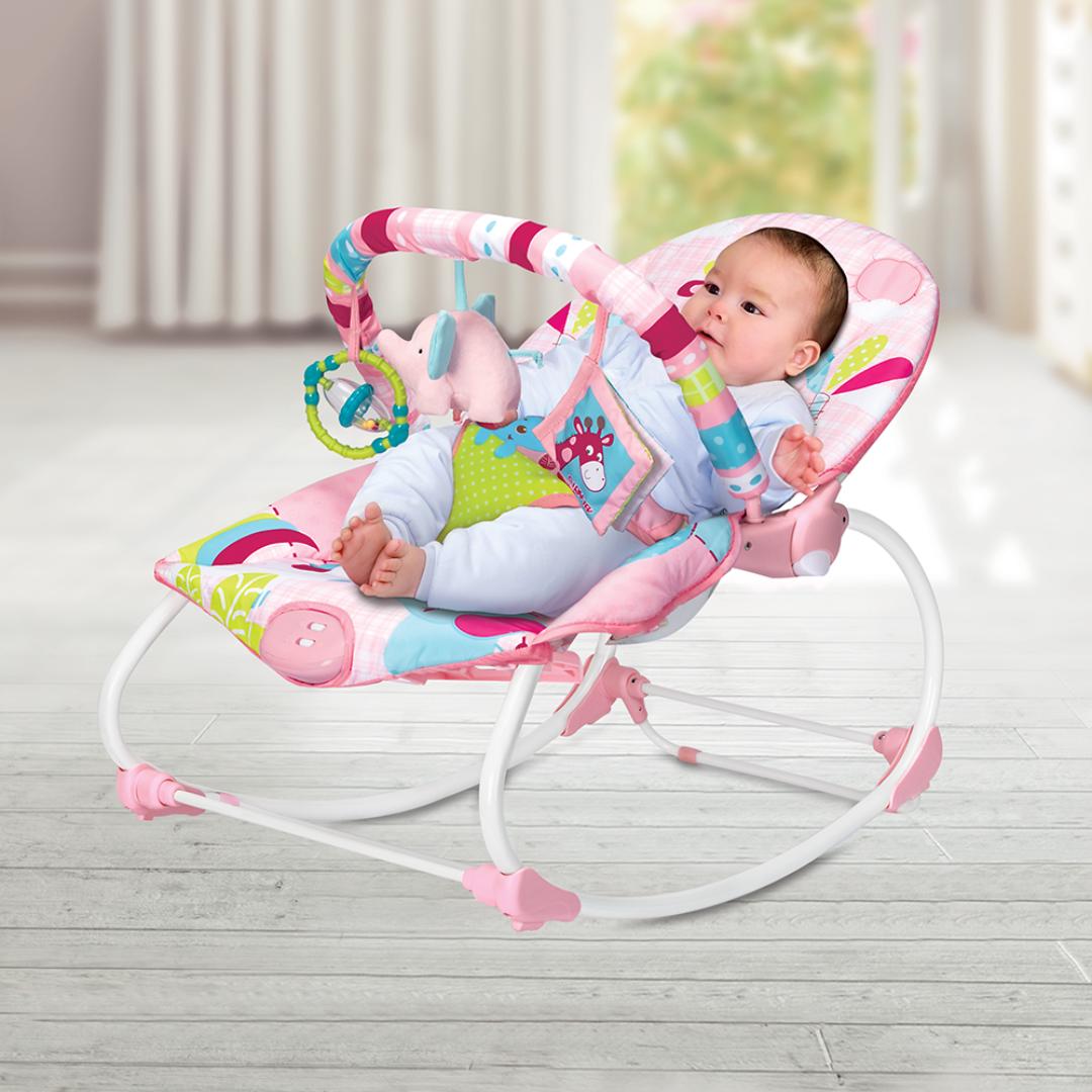 Mastela Rocker Baby Rocker Pink 2 Birth to 36 Months