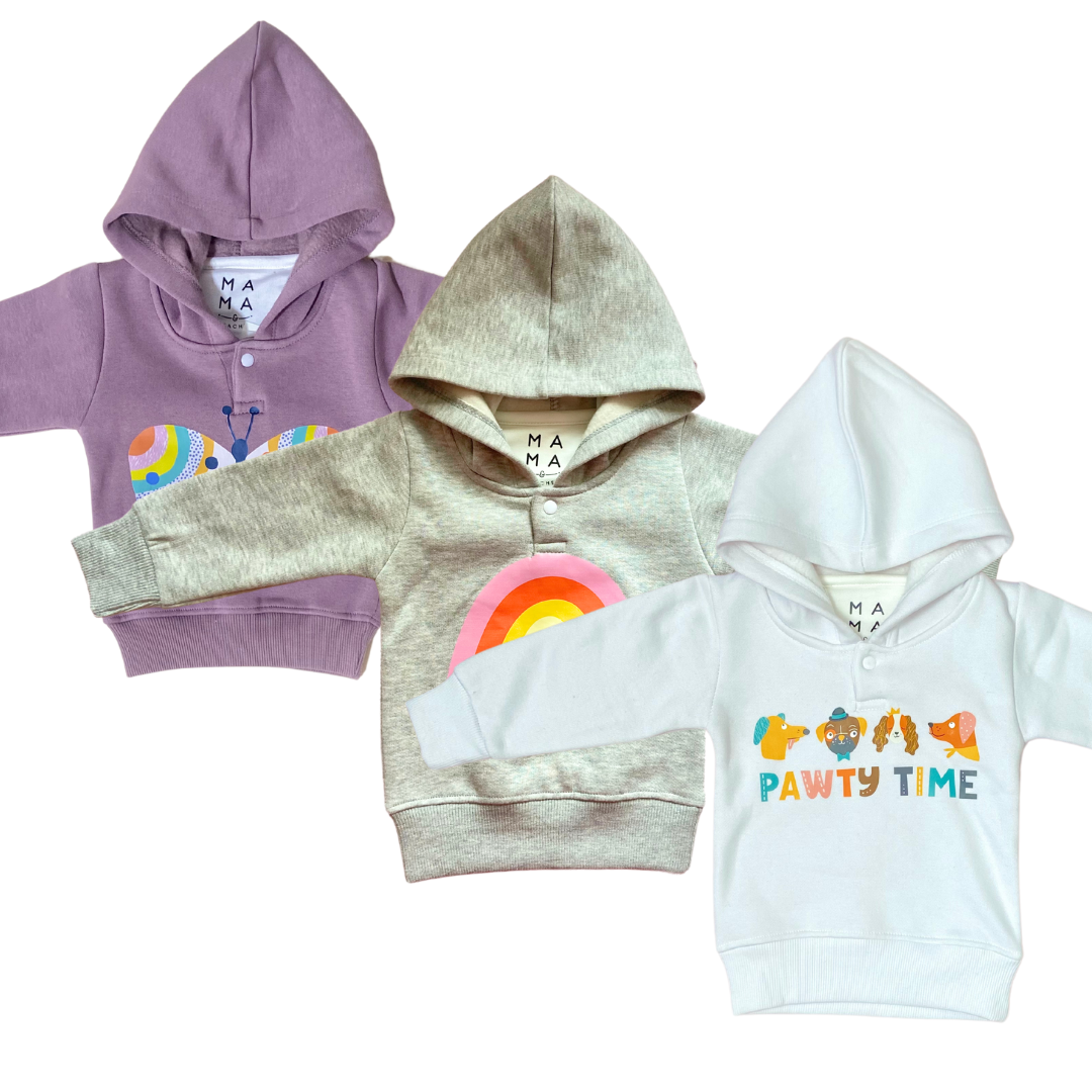 Winter Sweatshirt - Bundle of 3 - 3-6m