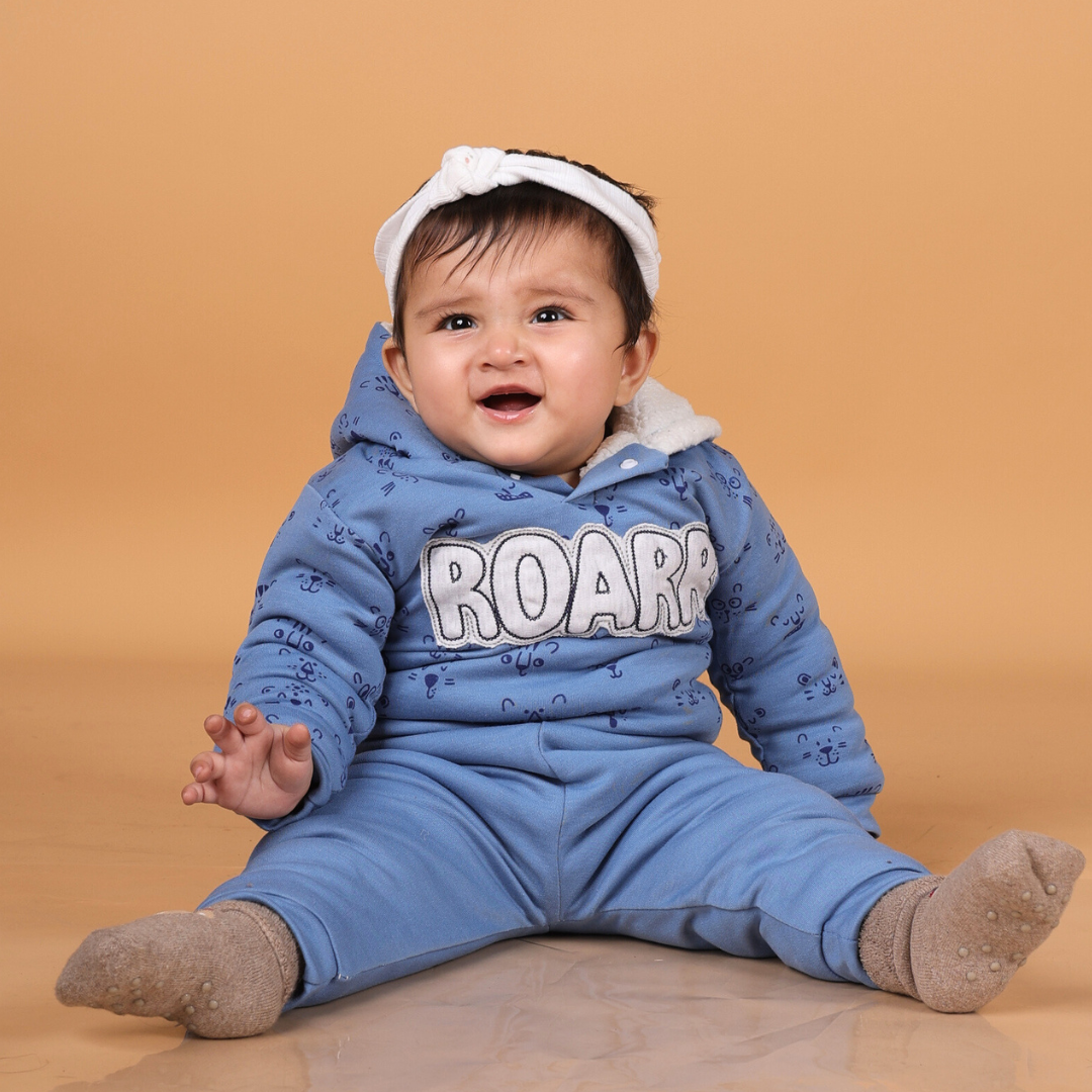 Roar Fleece Winter Co-ord set with Sherpa