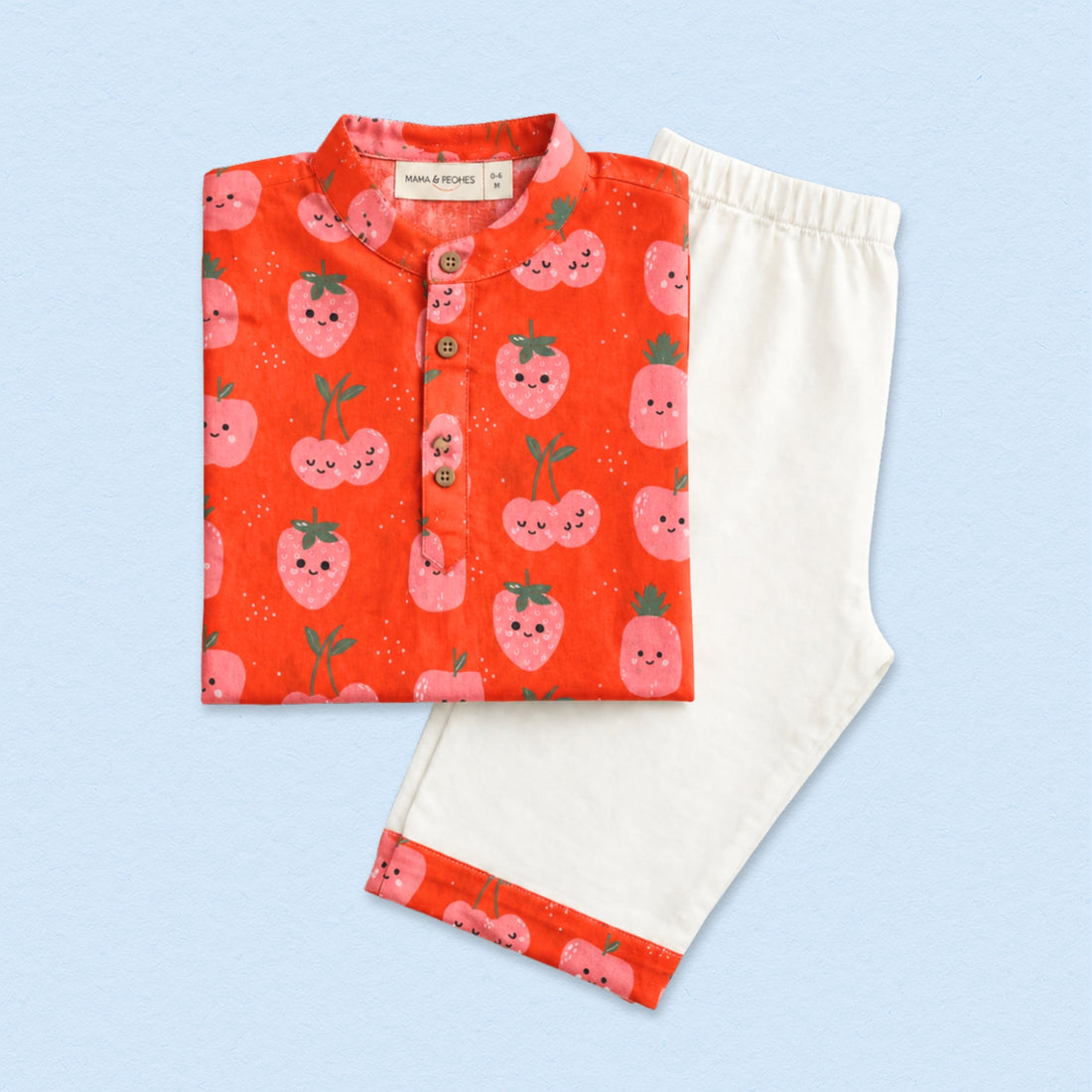 Bright Berry Kurta Set