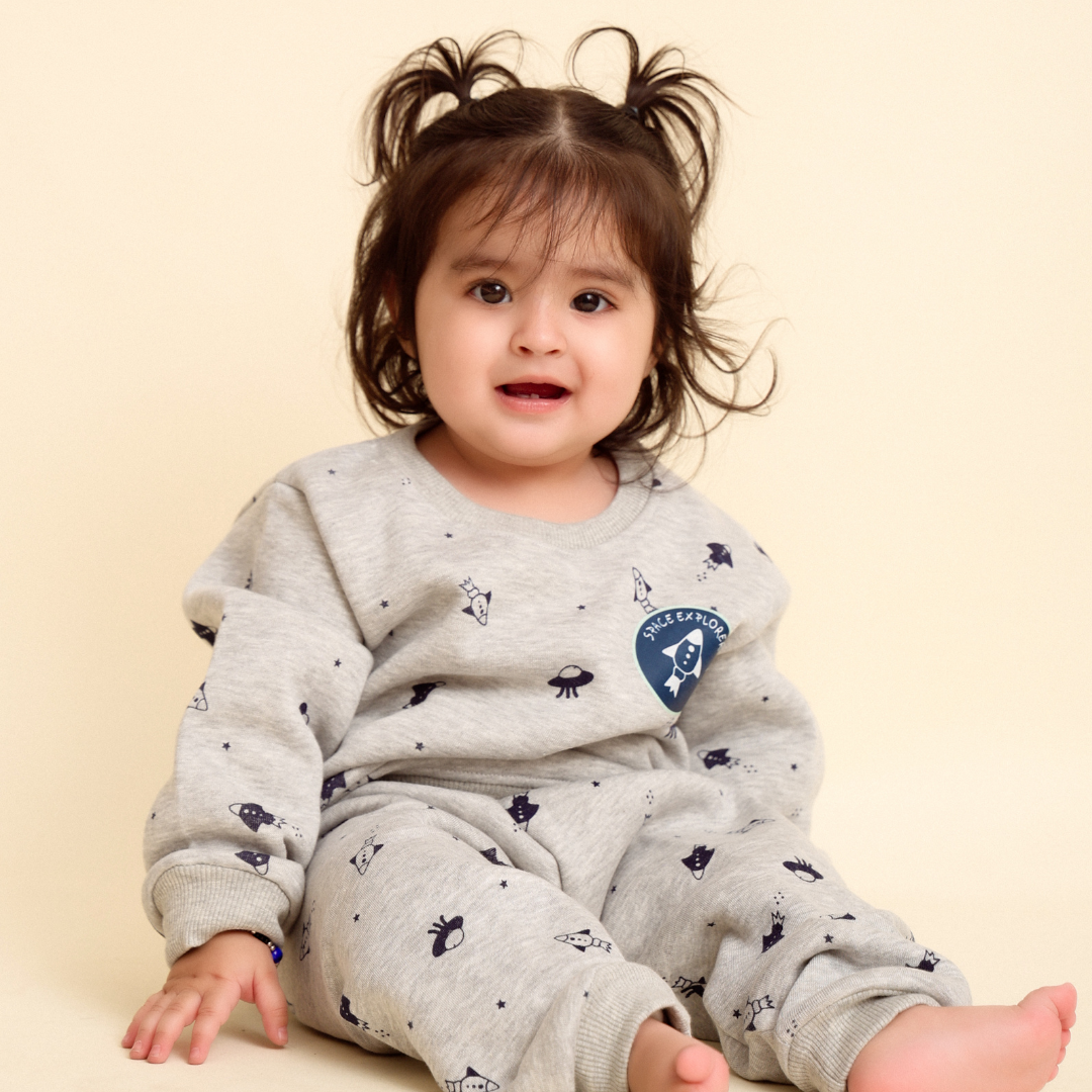 Space Explorer Fleece Co-ord Set