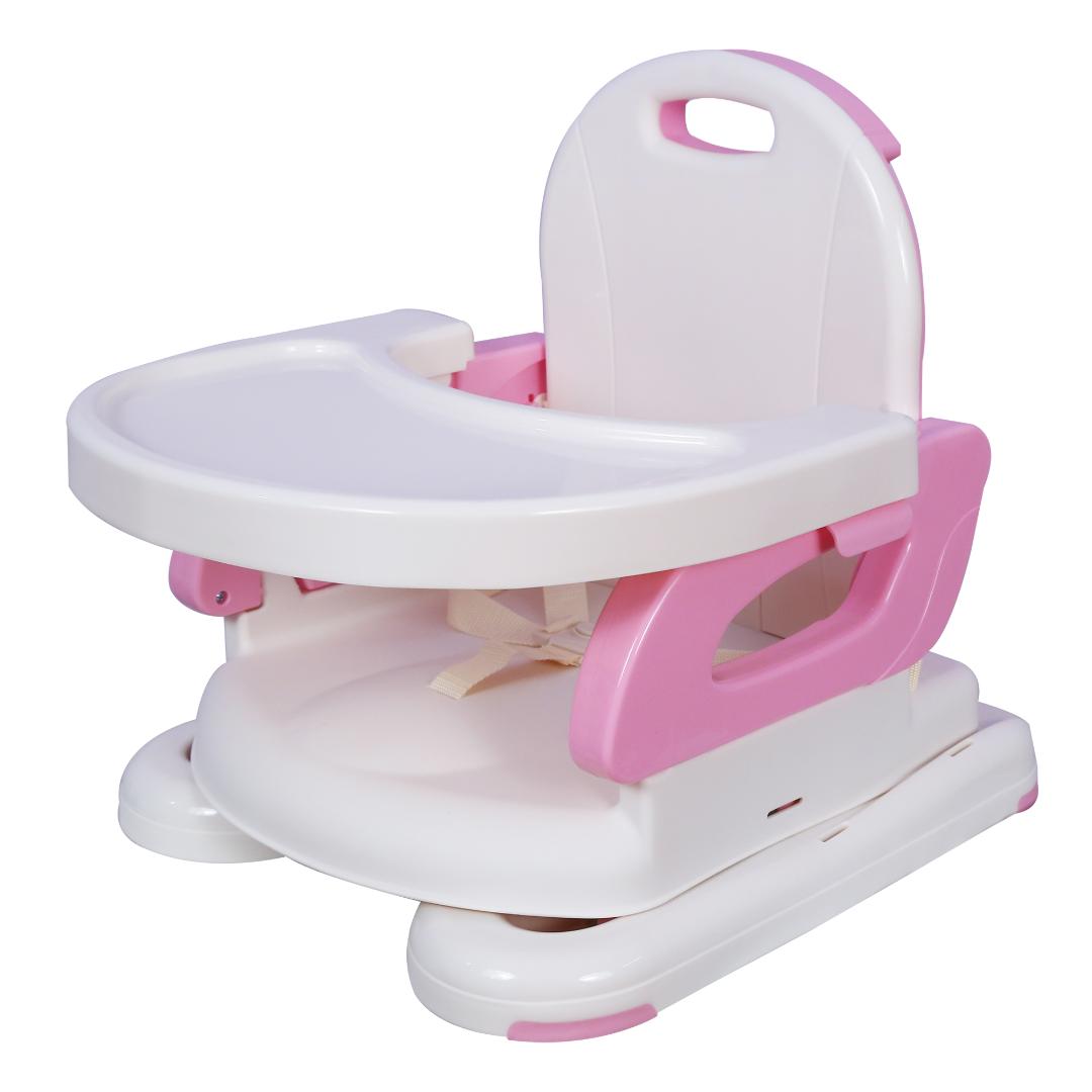 Mastela Booster Seat Fold Up Adjustable Chair Pink 6 to 48 Months