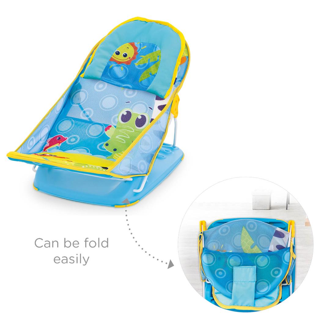 Mastela Bather Deluxe Baby Bather Blue P4 Birth to 12 Months