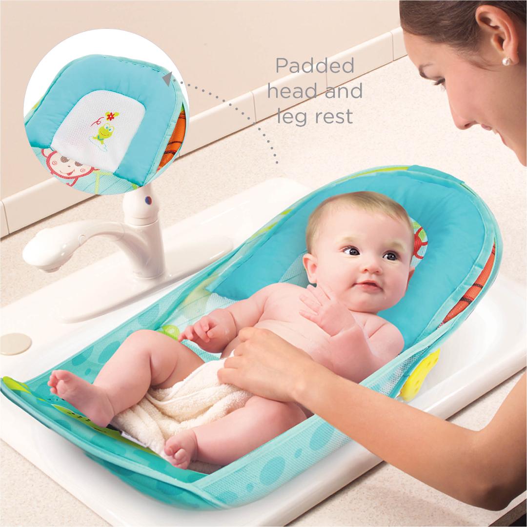 Mastela Bather Deluxe Baby Bather Teal P2 Birth to 12 Months