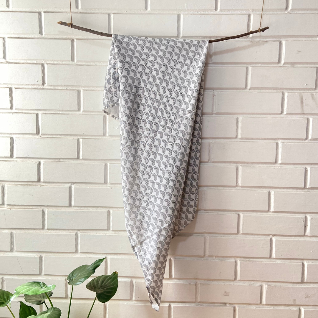 Black & White Muslin Swaddle