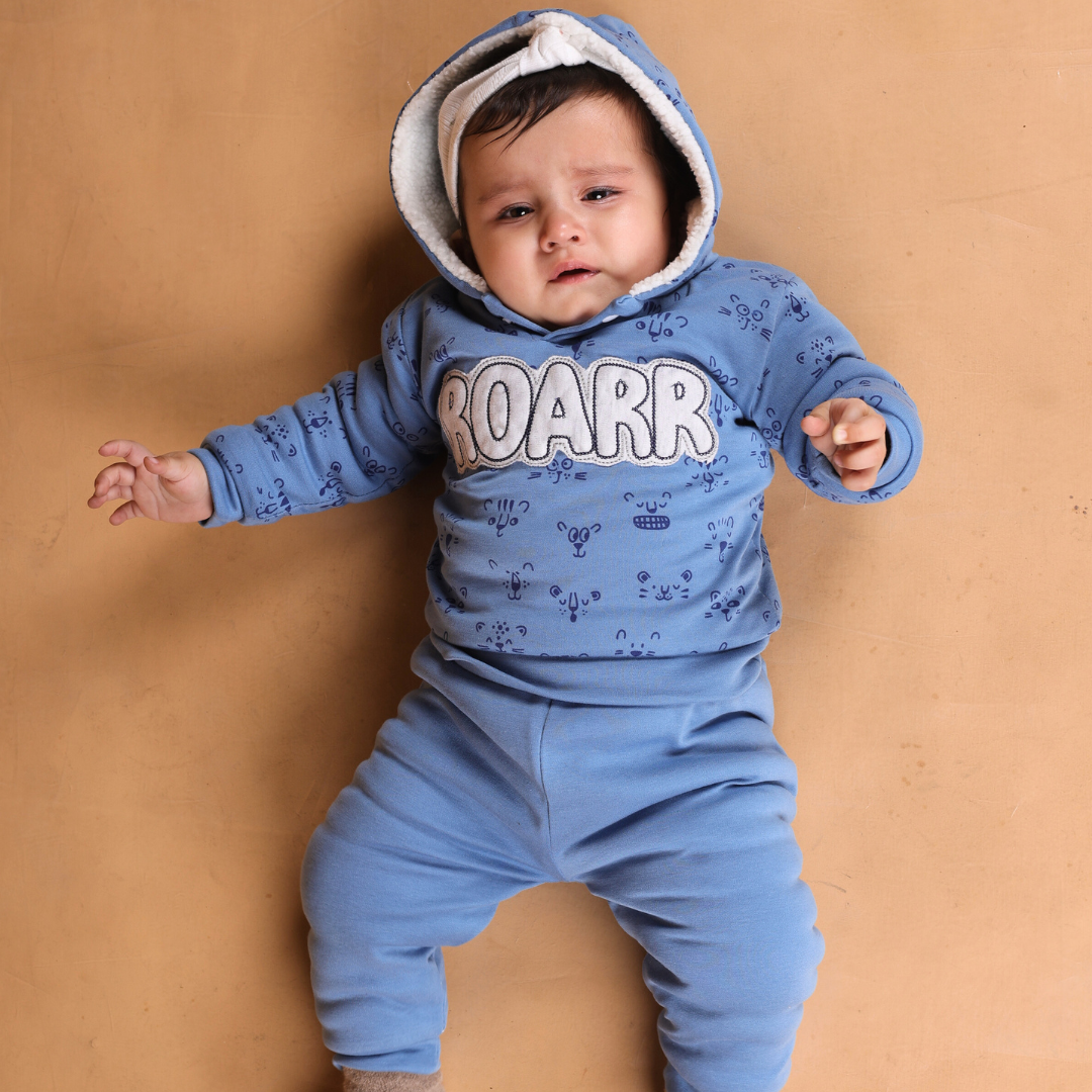 Roar Fleece Winter Co-ord set with Sherpa