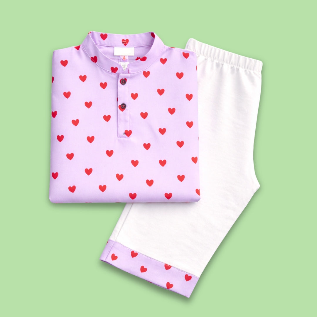 Love Cotton Kurta Set