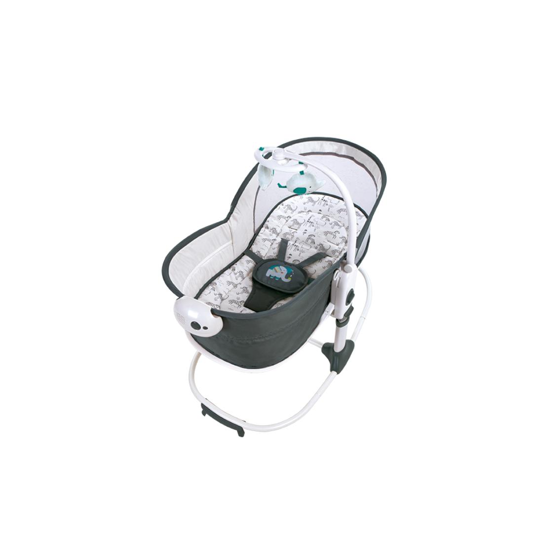 Mastela Rocker &amp; Bassinet 6in1 Multi-Function Rocker &amp; Bassinet  Grey Birth to 36 Months