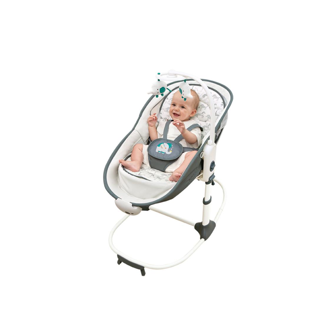 Mastela Rocker &amp; Bassinet 6in1 Multi-Function Rocker &amp; Bassinet  Grey Birth to 36 Months