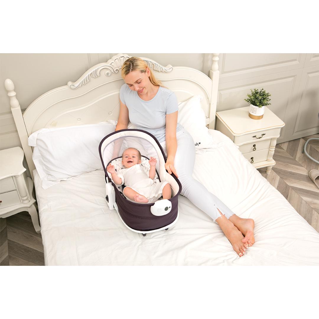 Mastela Rocker &amp; Bassinet 6in1 Multi-Function Rocker &amp; Bassinet  Pink Birth to 36 Months