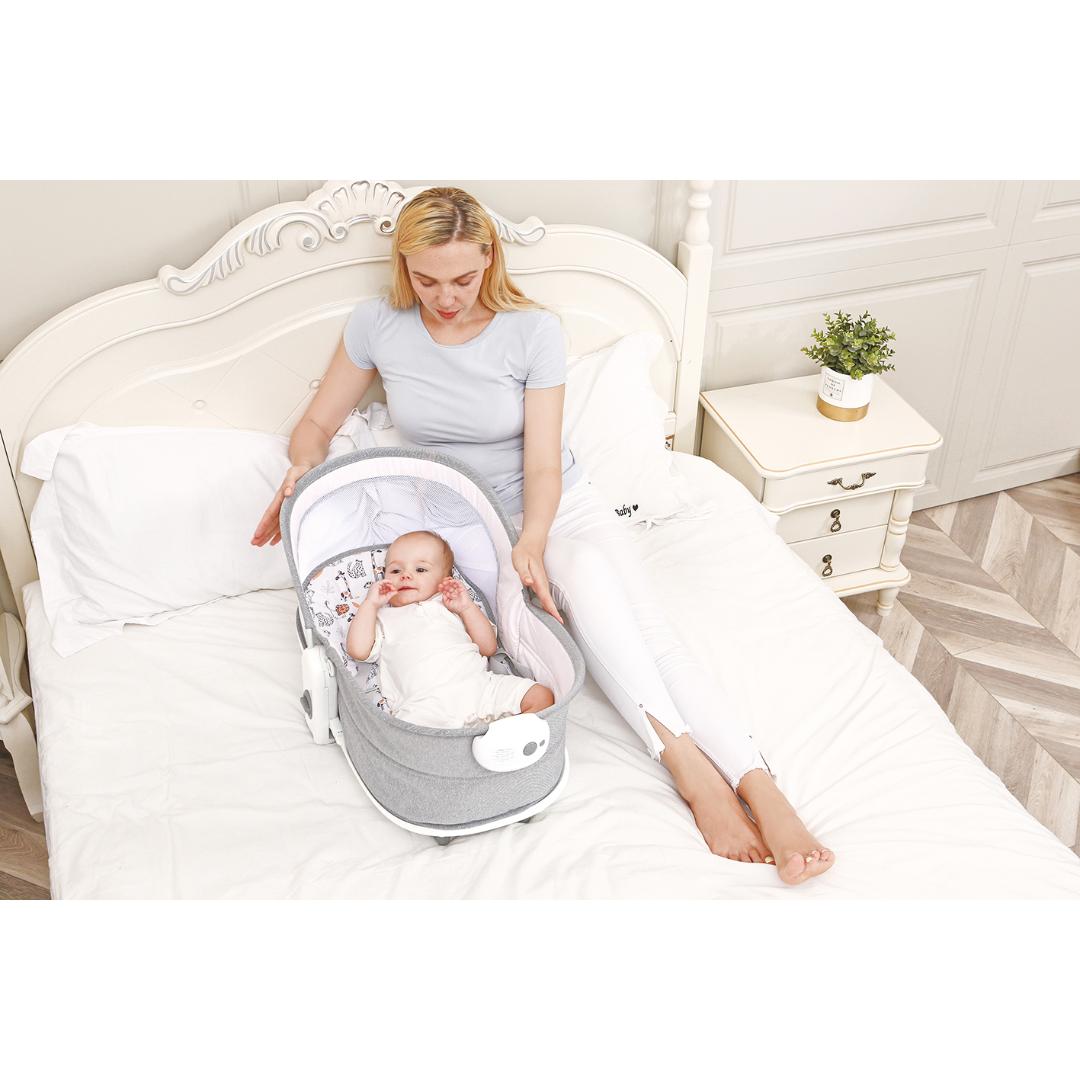 Mastela Rocker &amp; Bassinet 6in1 Multi-Function Rocker &amp; Bassinet  Teal Birth to 36 Months